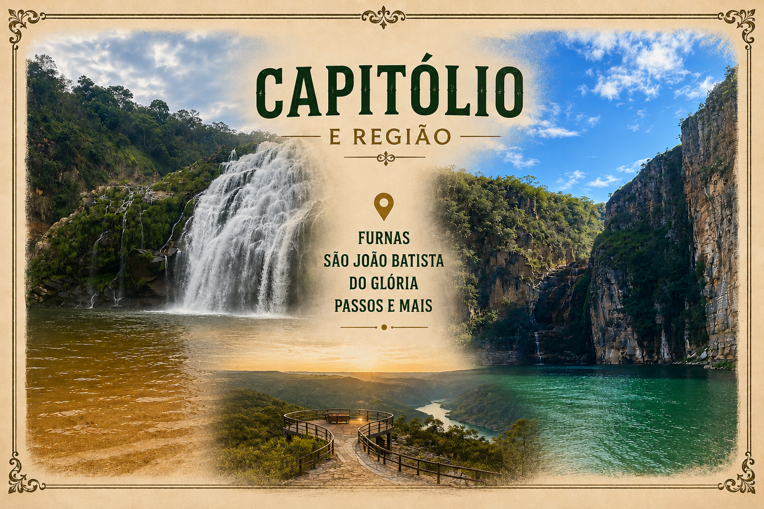 O que fazer em Capitólio - e região