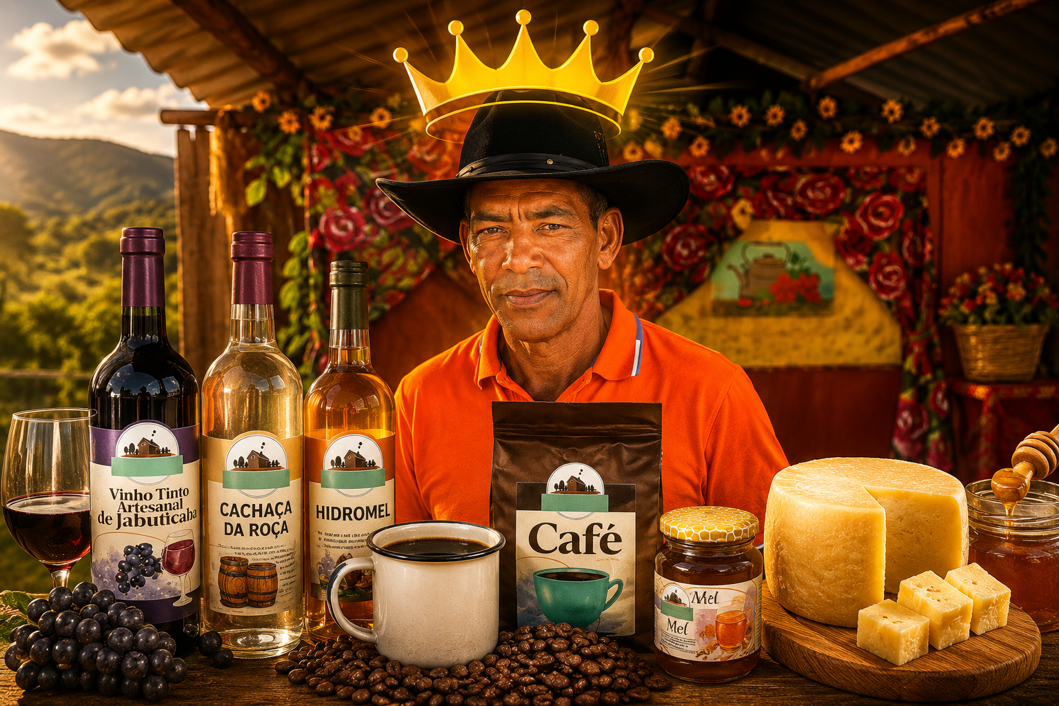 O rei do vinho de jabuticaba