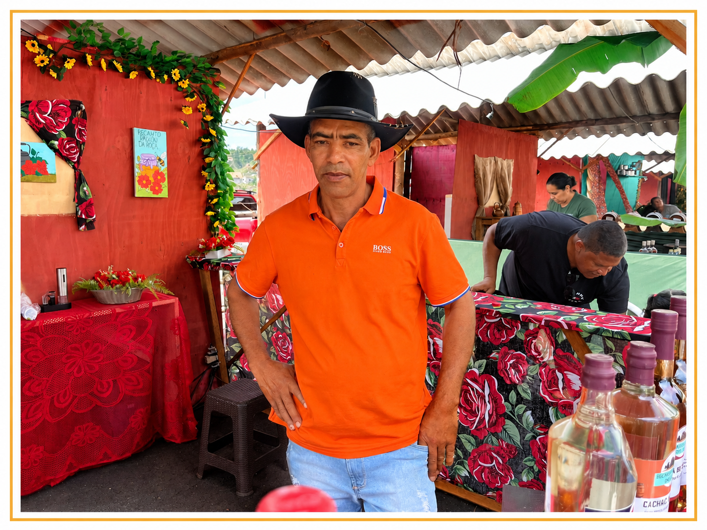 Ailton, produtor de Catas Altas.
