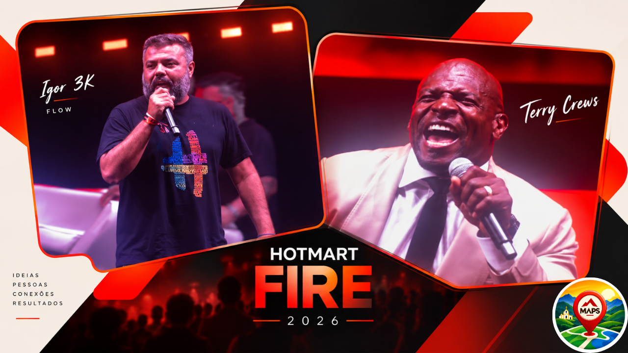 Terry Crews marcou presença no evento.